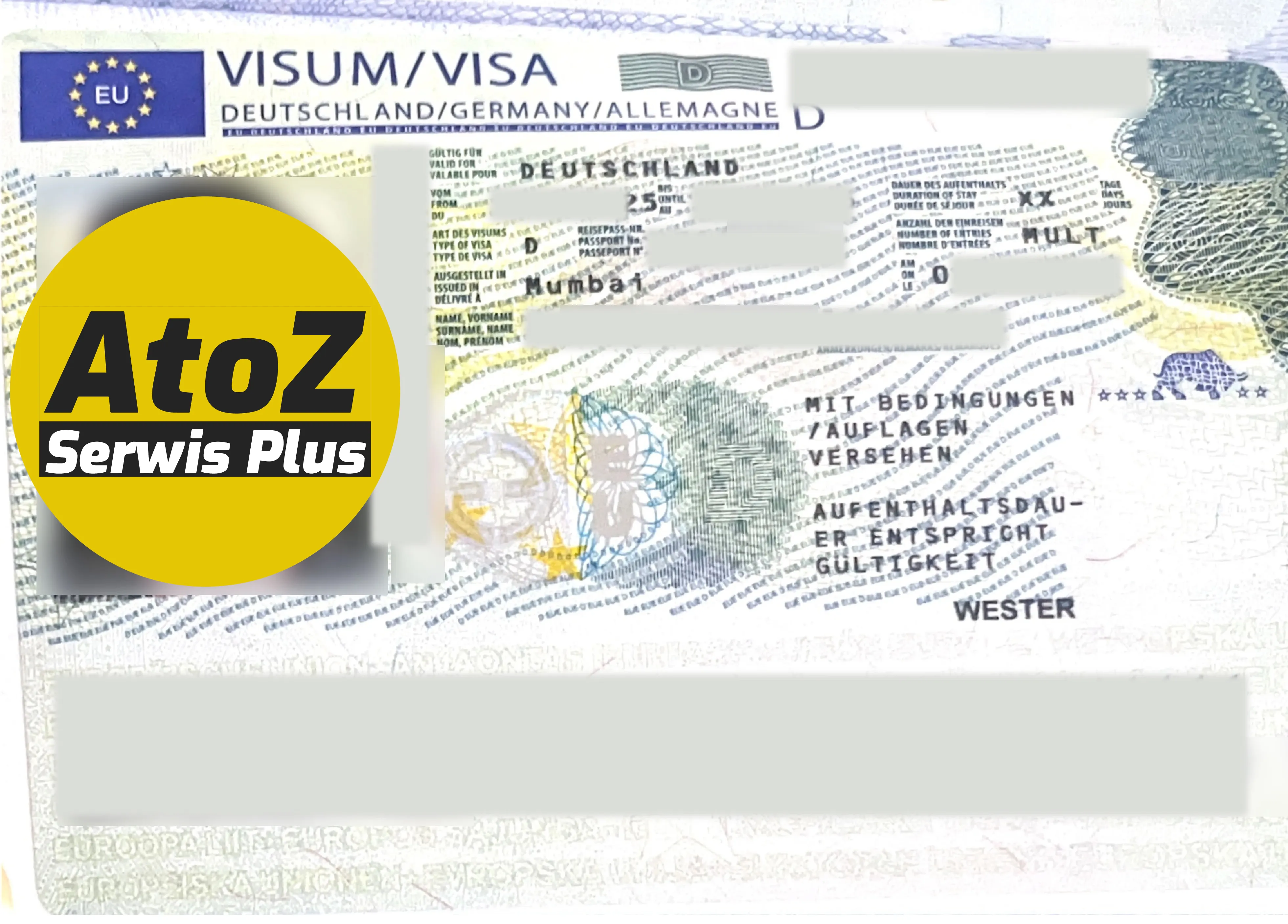 Germany Job Seeker Visa Success with AtoZ Serwis Plus