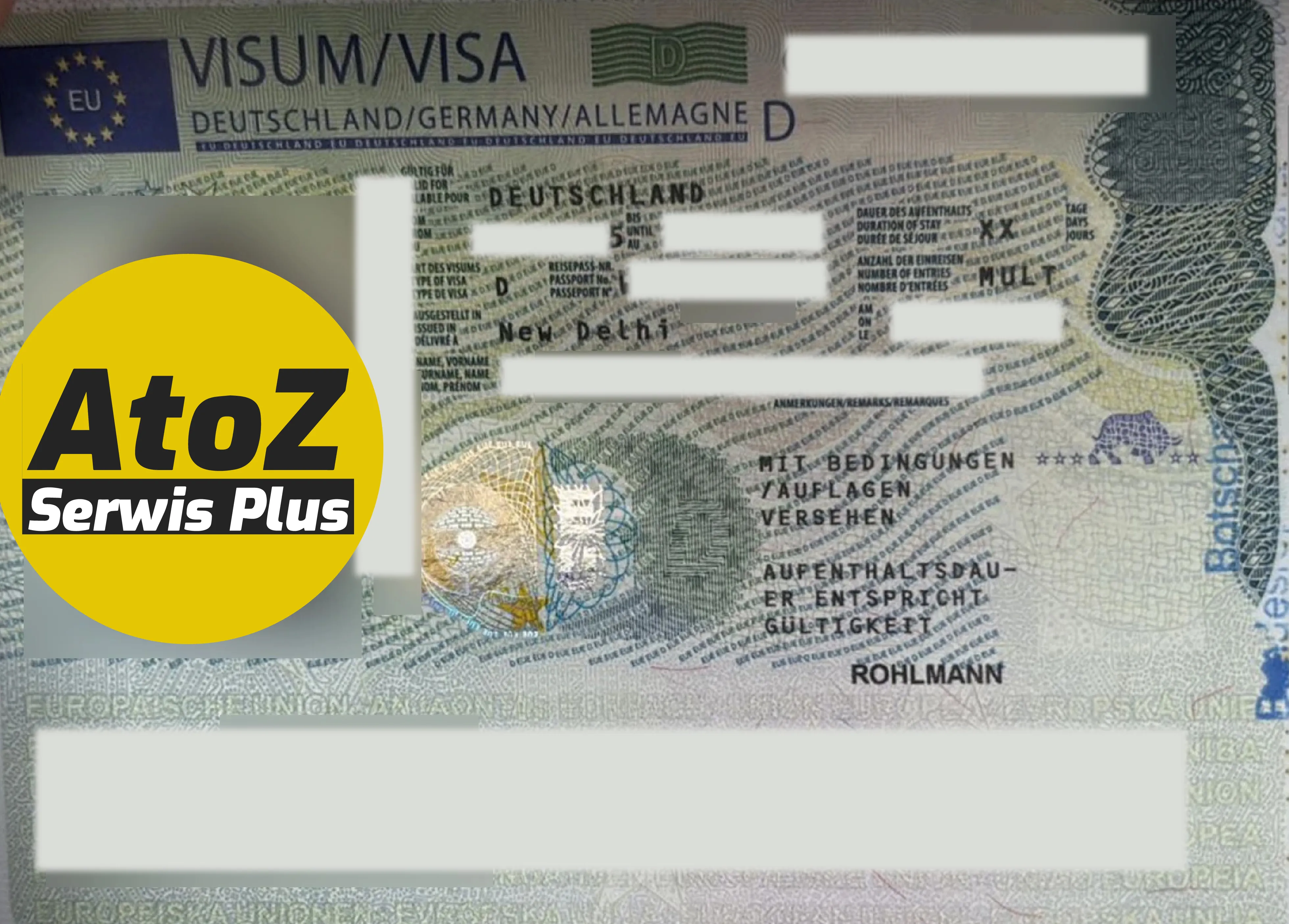 Germany Job Seeker Visa Success with AtoZ Serwis Plus