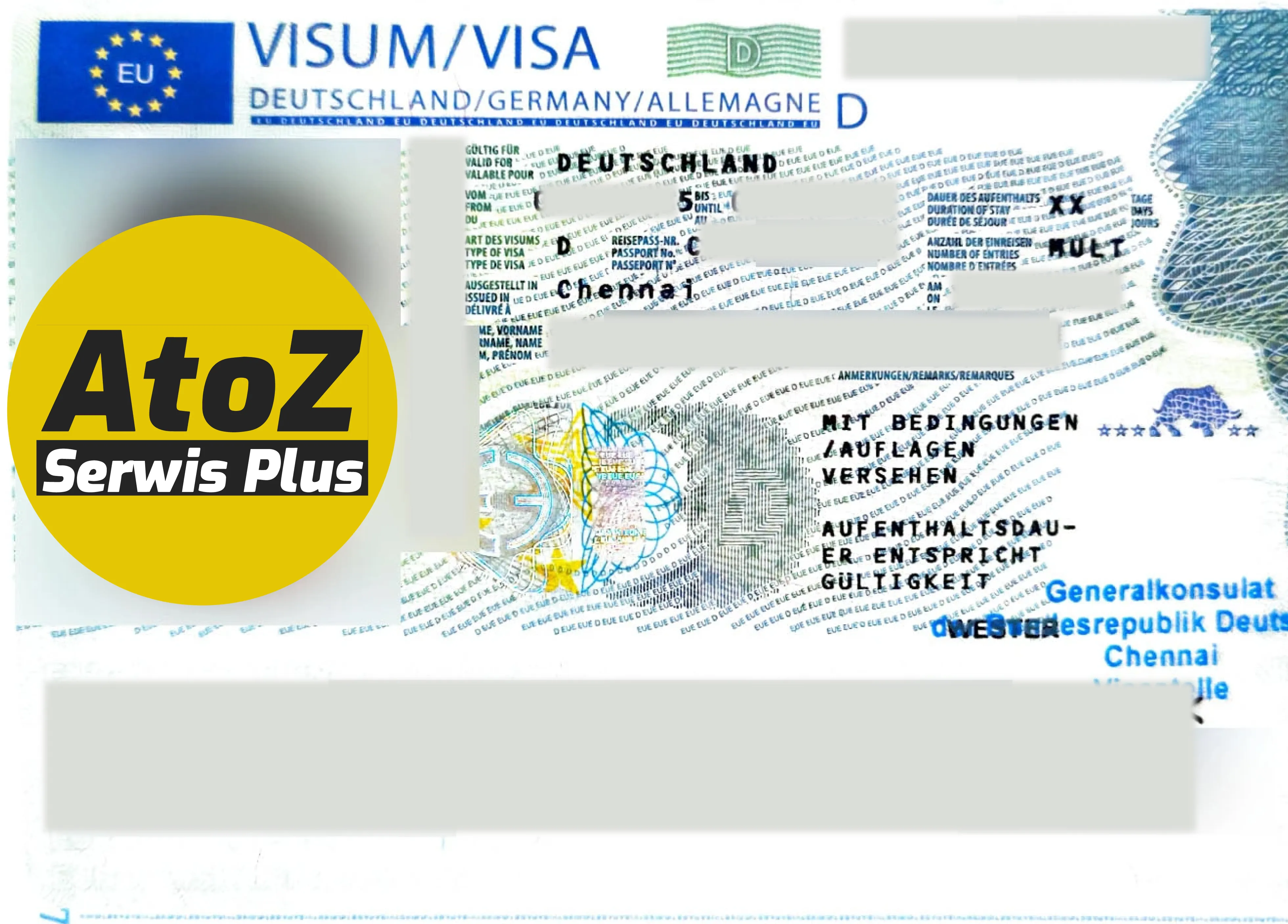 Germany Job Seeker Visa Success with AtoZ Serwis Plus