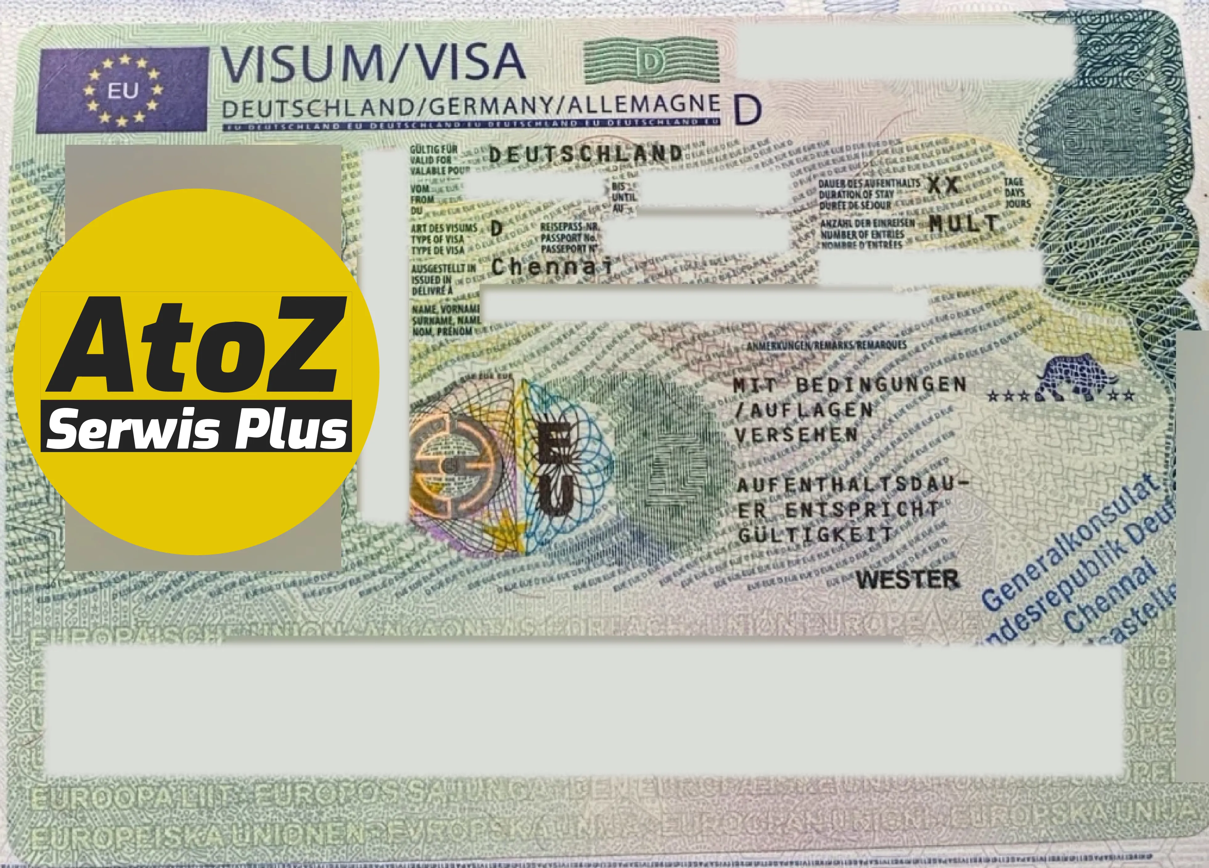 Germany Job Seeker Visa Success with AtoZ Serwis Plus