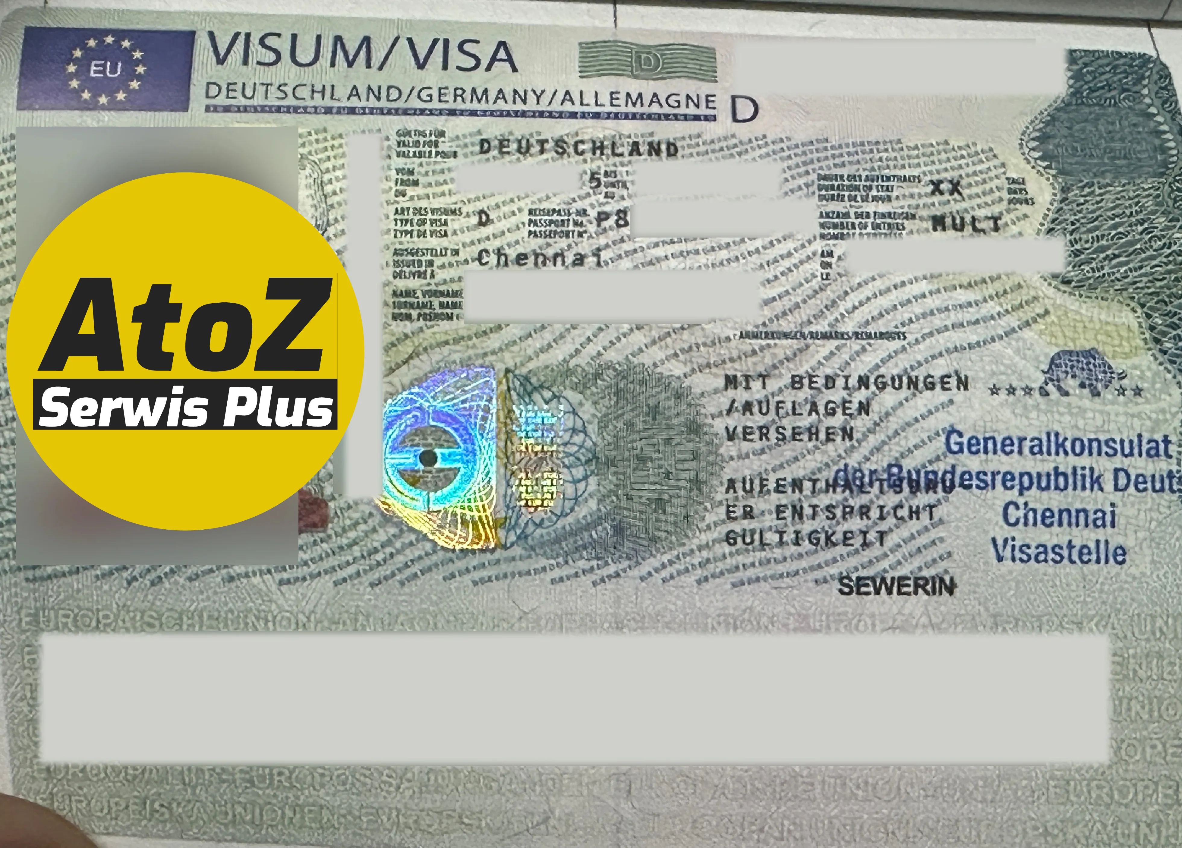 Germany Job Seeker Visa Success with AtoZ Serwis Plus