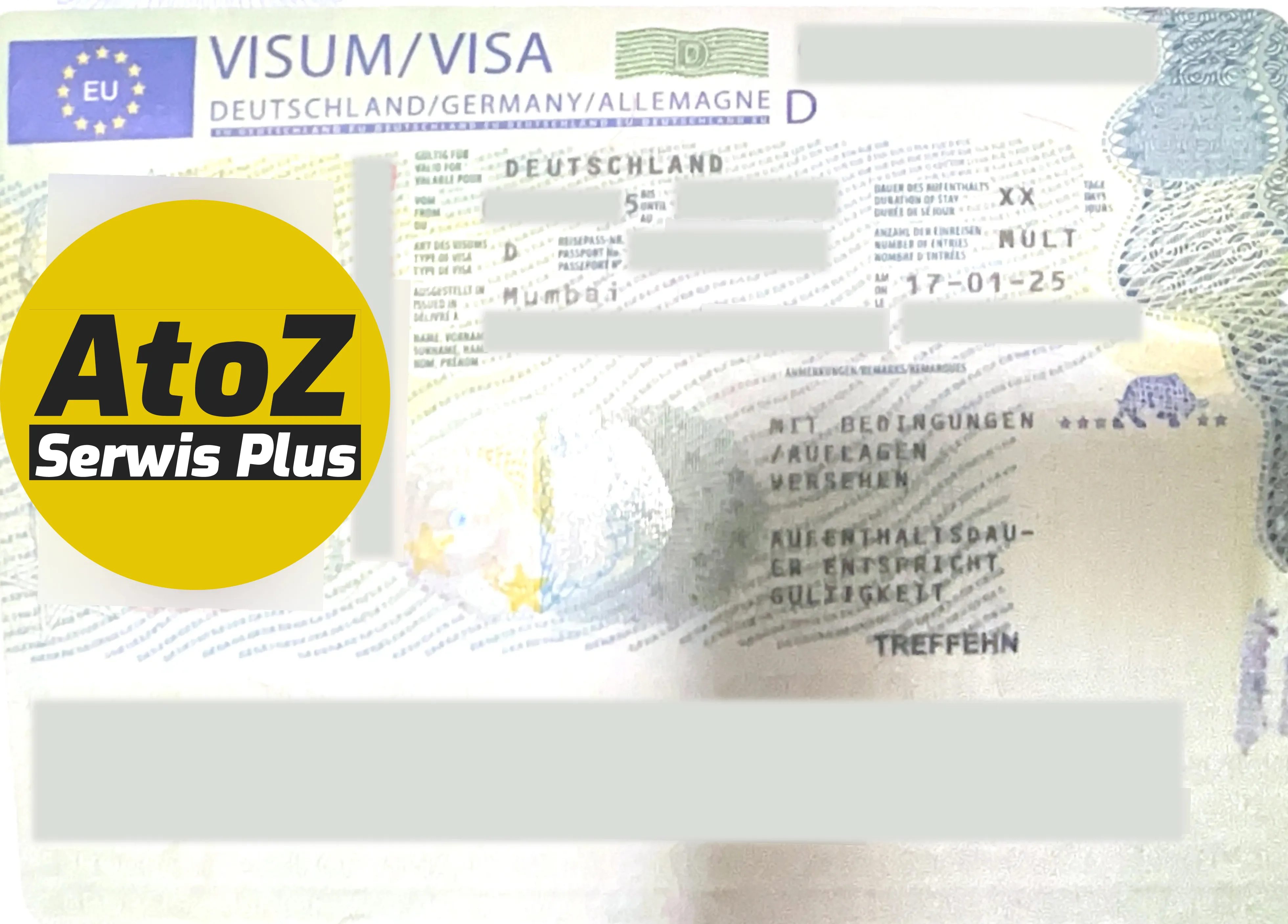 Germany Job Seeker Visa Success with AtoZ Serwis Plus