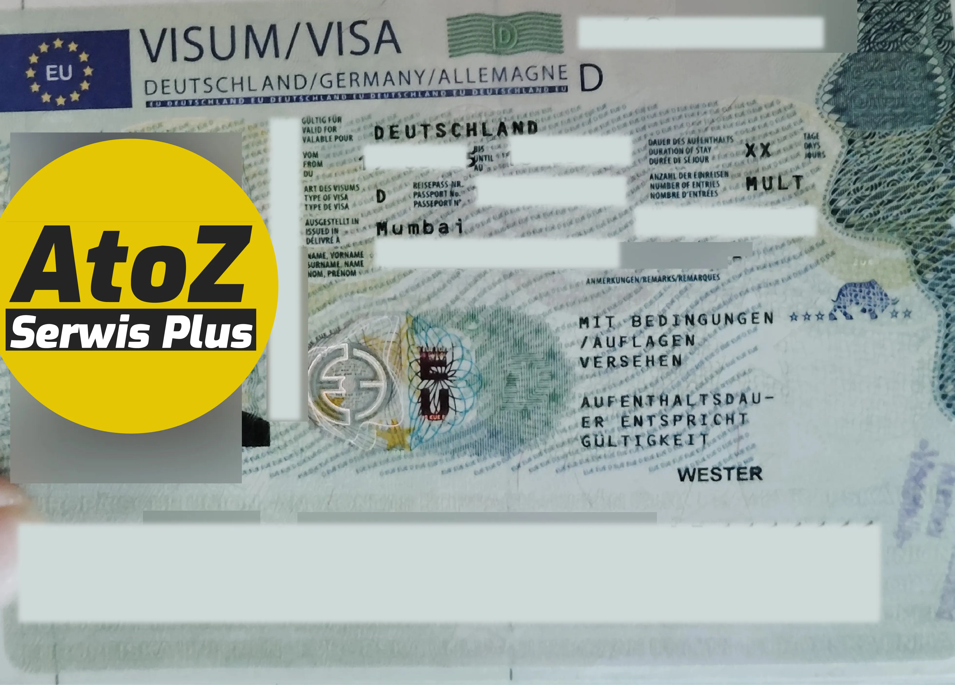 Germany Job Seeker Visa Success with AtoZ Serwis Plus
