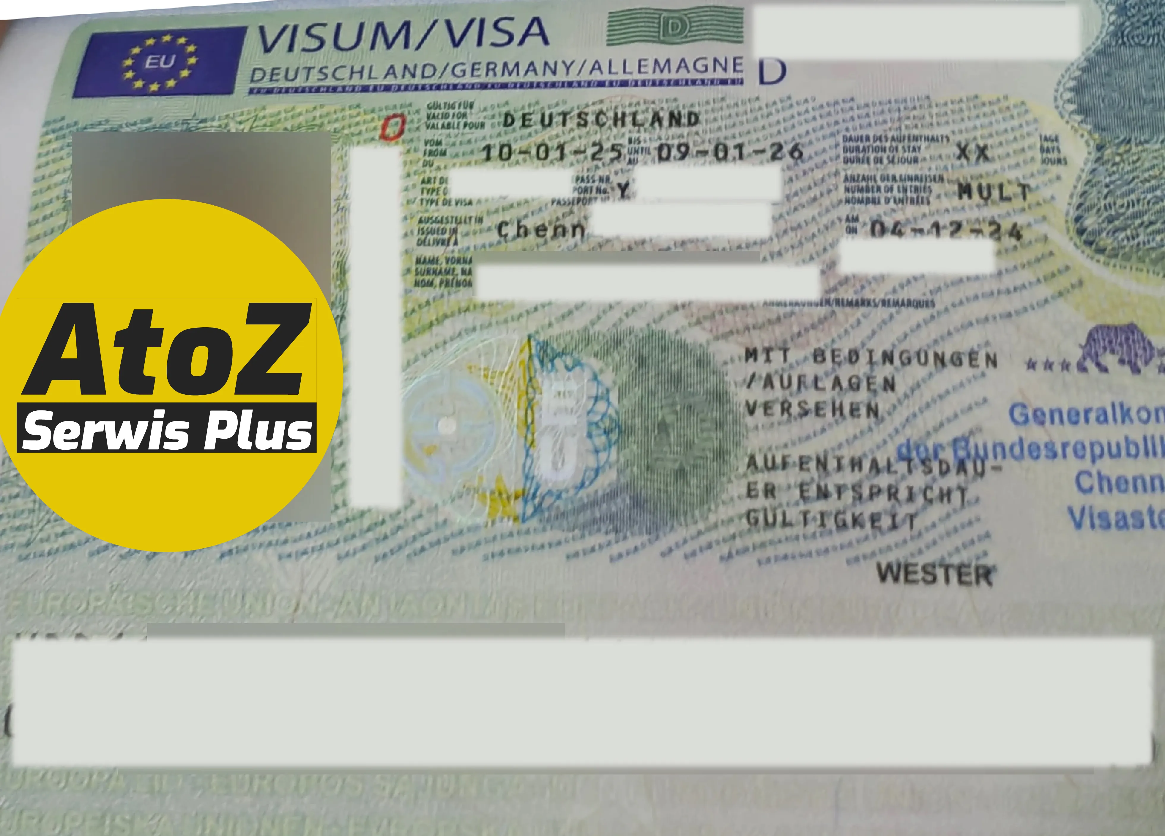 Germany Job Seeker Visa Success with AtoZ Serwis Plus