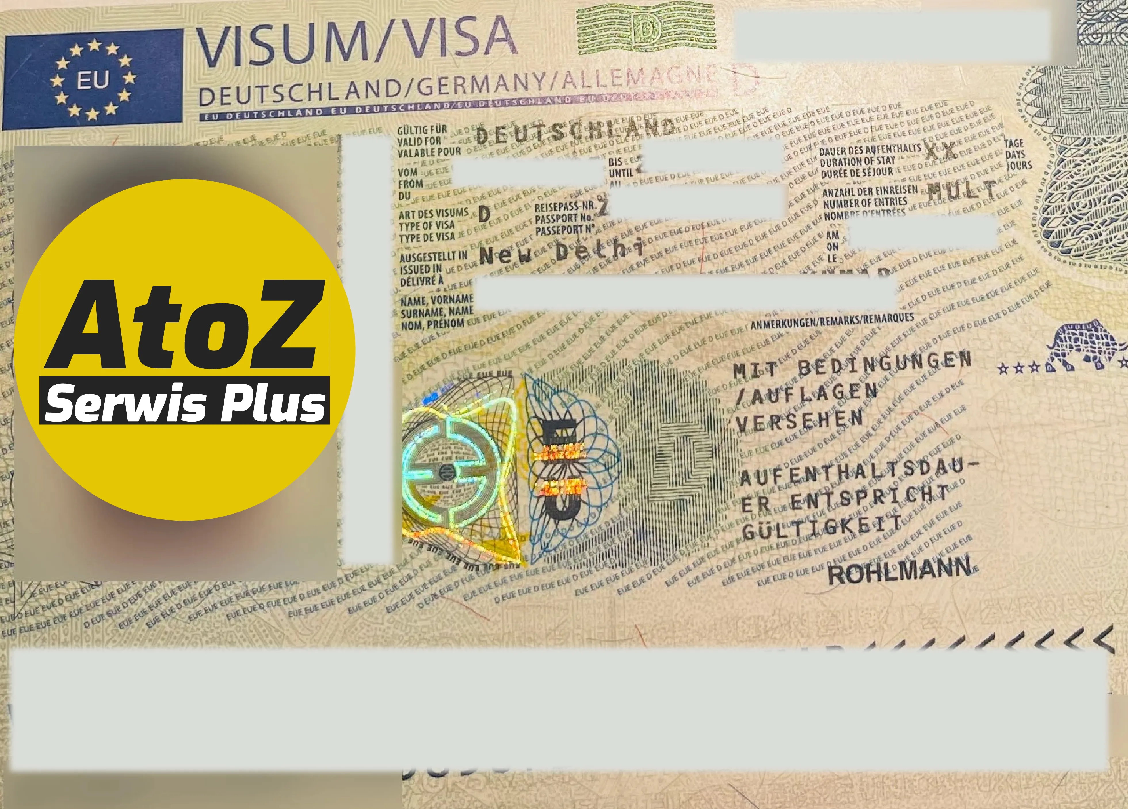 Germany Job Seeker Visa Success with AtoZ Serwis Plus