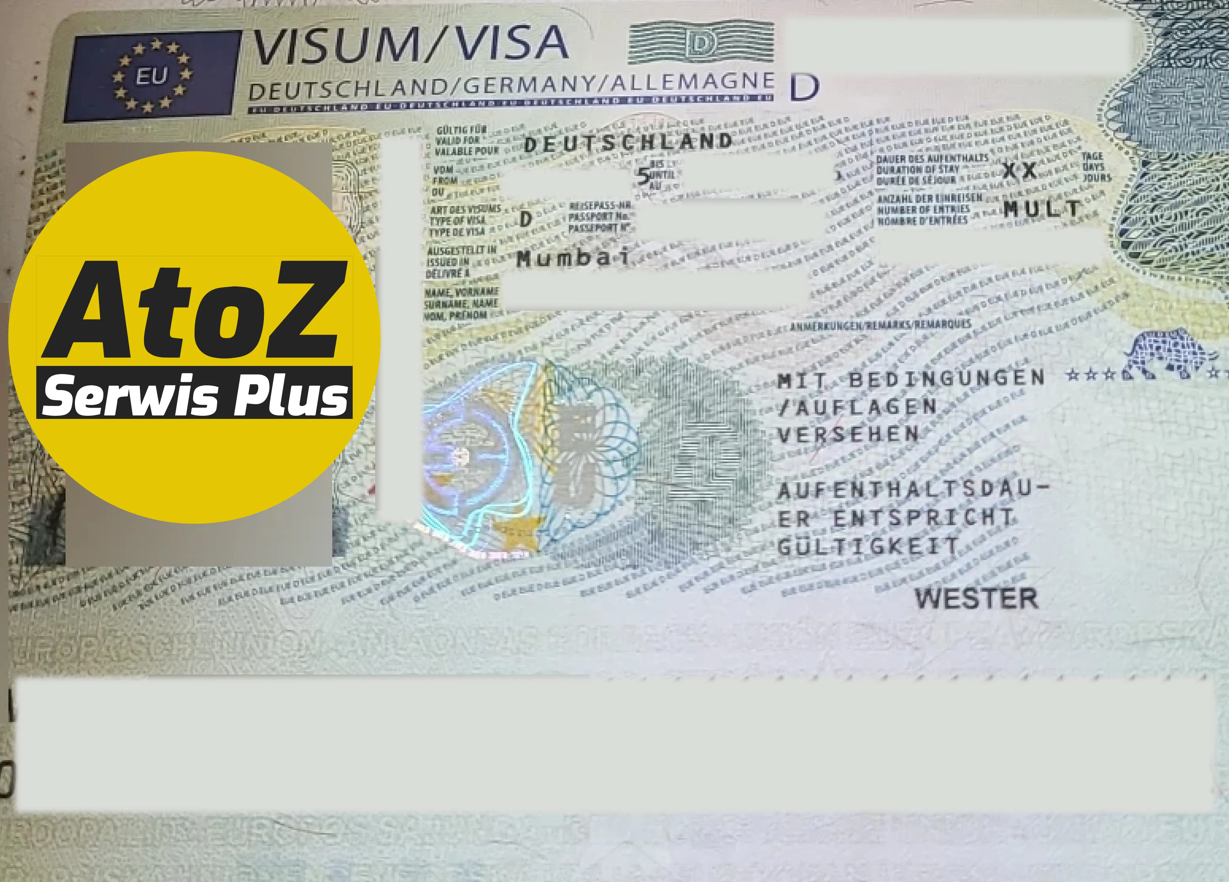 Germany Job Seeker Visa Success with AtoZ Serwis Plus
